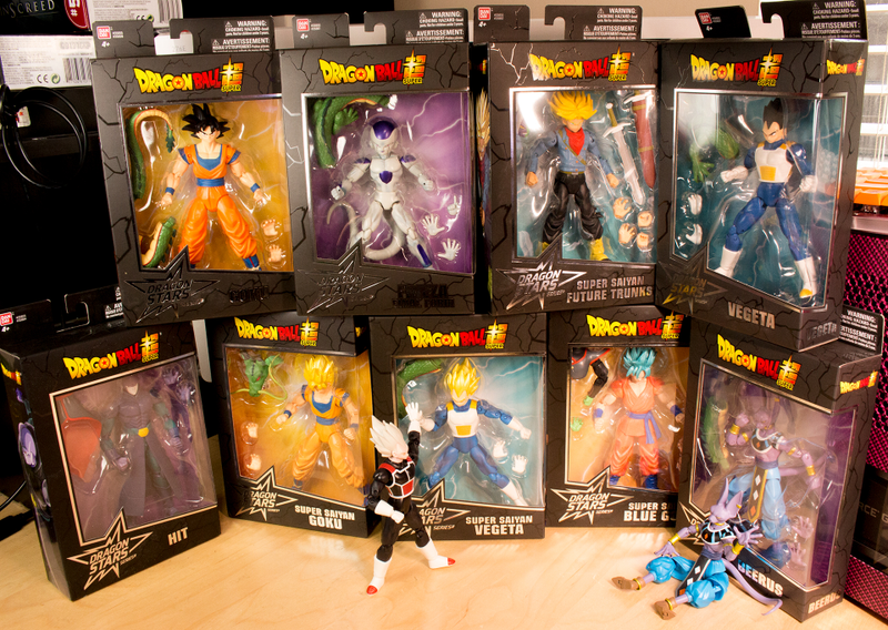 Illustration for article titled Dragon Ball Super Action Figures Play Well With Others